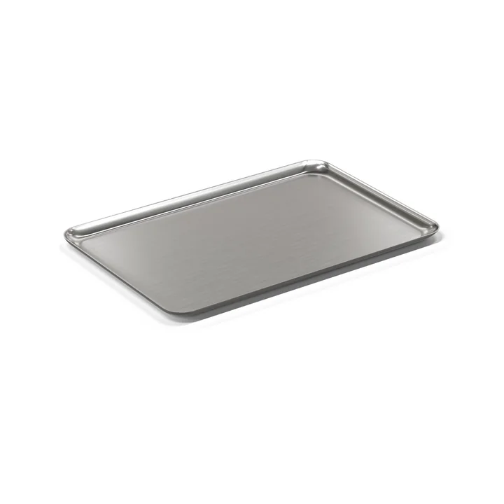 Nichba Design - Serviertablett L, 20 x 30 cm, Edelstahl