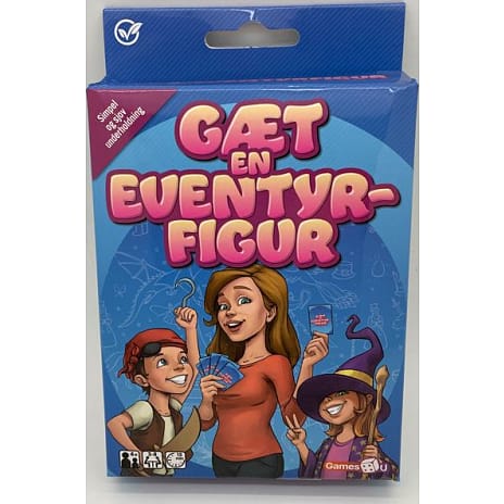 Gæt en eventyrfigur - kortspil