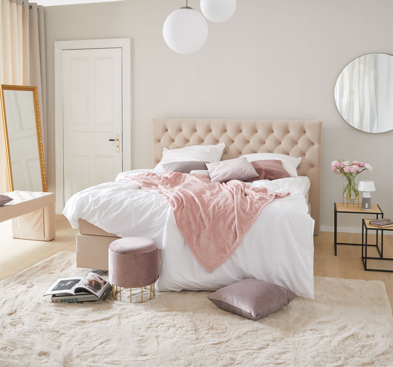 Ole Gunderson Bank PREMIUM rosa