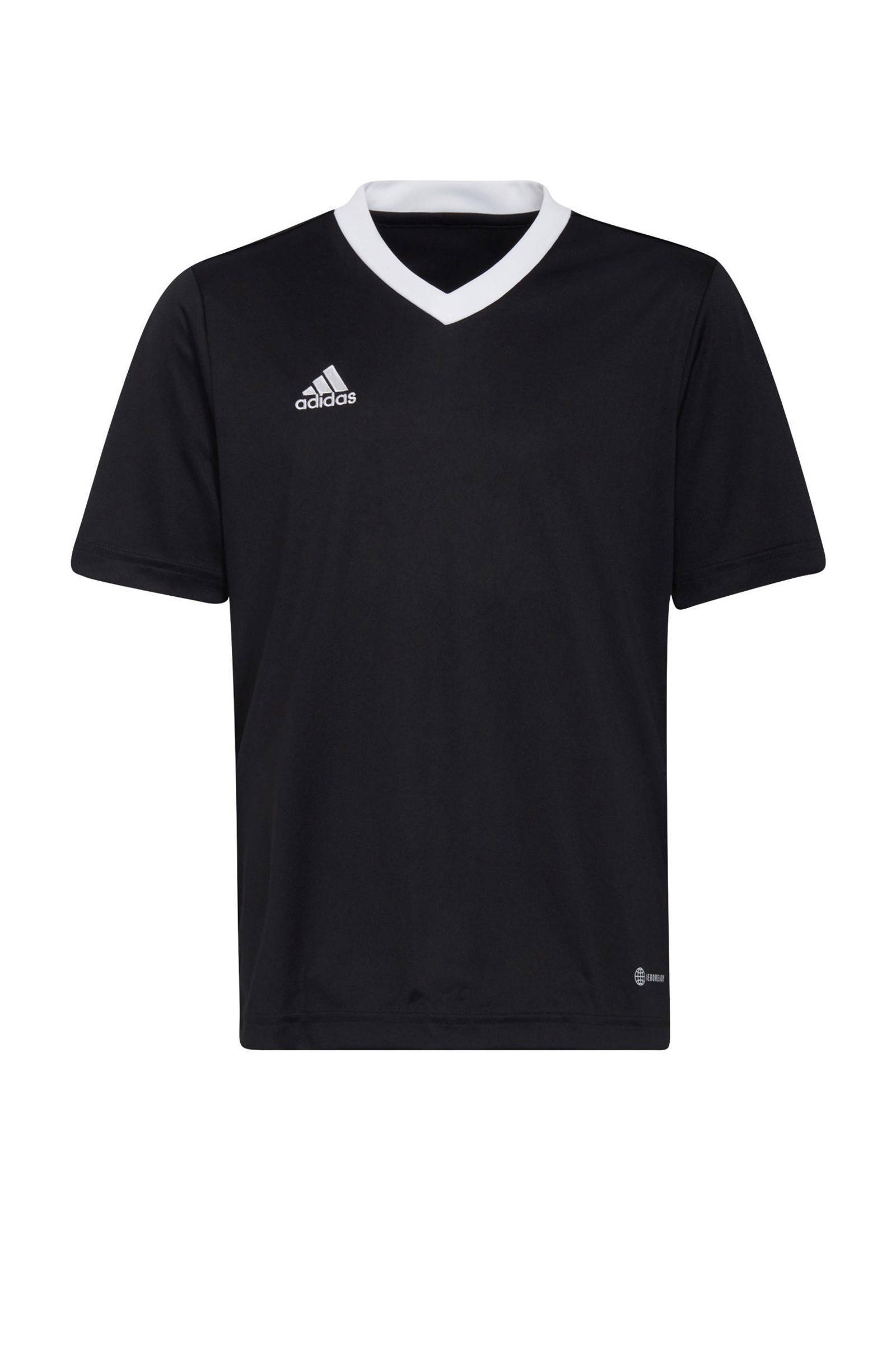 adidas junior voetbalshirt zwart