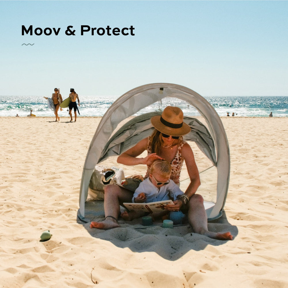 Køb Babymoov Green Lagoon Anti UV Shelter Moov & Protect