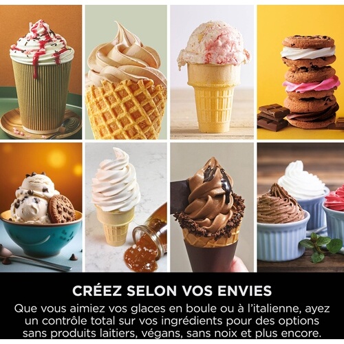 Sorbetière Ninja CREAMi Scoop & Swirl NC702EU
