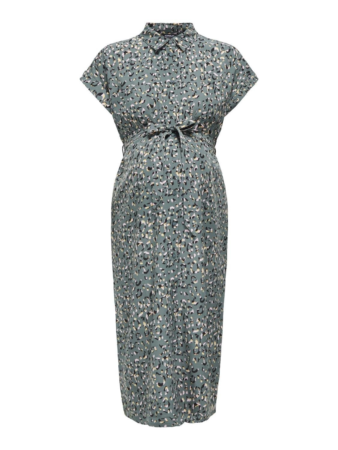 OLMNEWHANNOVER Kurzes Kleid Balsam Green