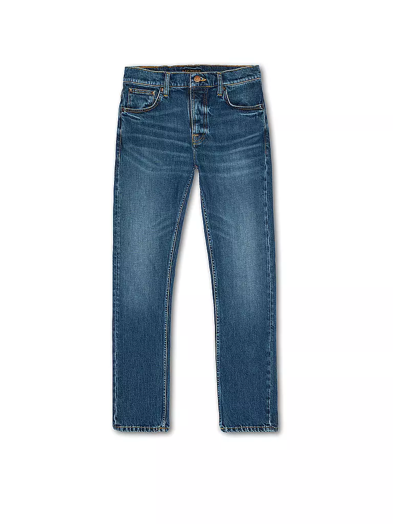 NUDIE JEANS Jeans Slim Fit GRIM TIM blau