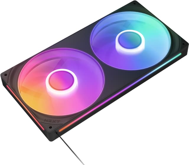 NZXT F280 RGB Core 280mm Unibody blæser (sort)