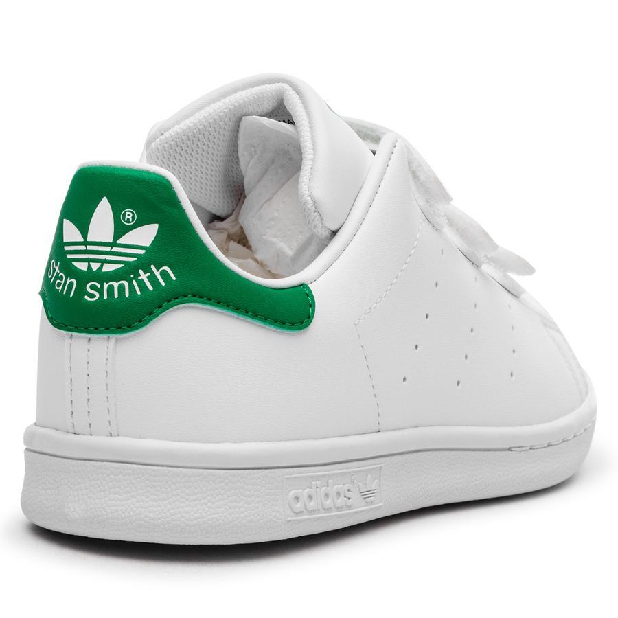 adidas Originals Chaussures Stan Smith - Blanc/Vert Enfant