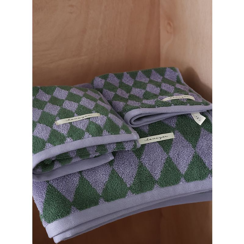 Chiseoul - Argyle badhanddoek