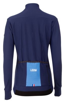Maillot Femme Manches Longues LeBram Allos Bleu Coupe Ajustée