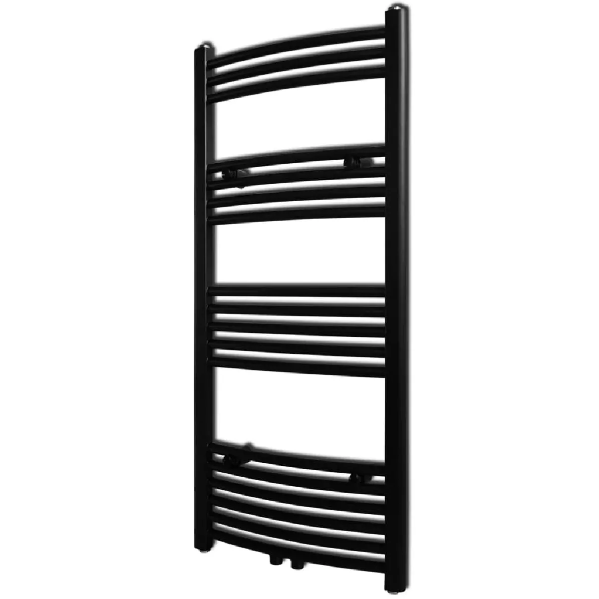 vidaXL 500 x 1160 mm Noir incurvé