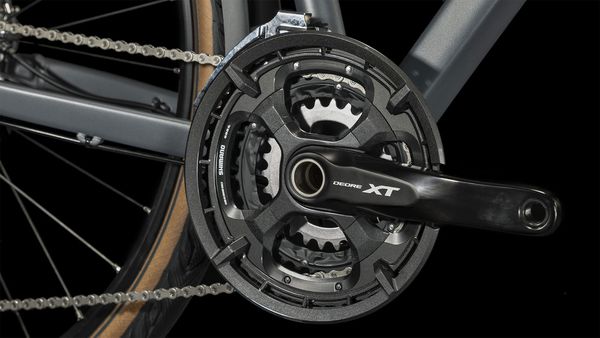 KATHMANDU SLX Trapez City- und Alltagsvelo  prizmsilver black  46 CM