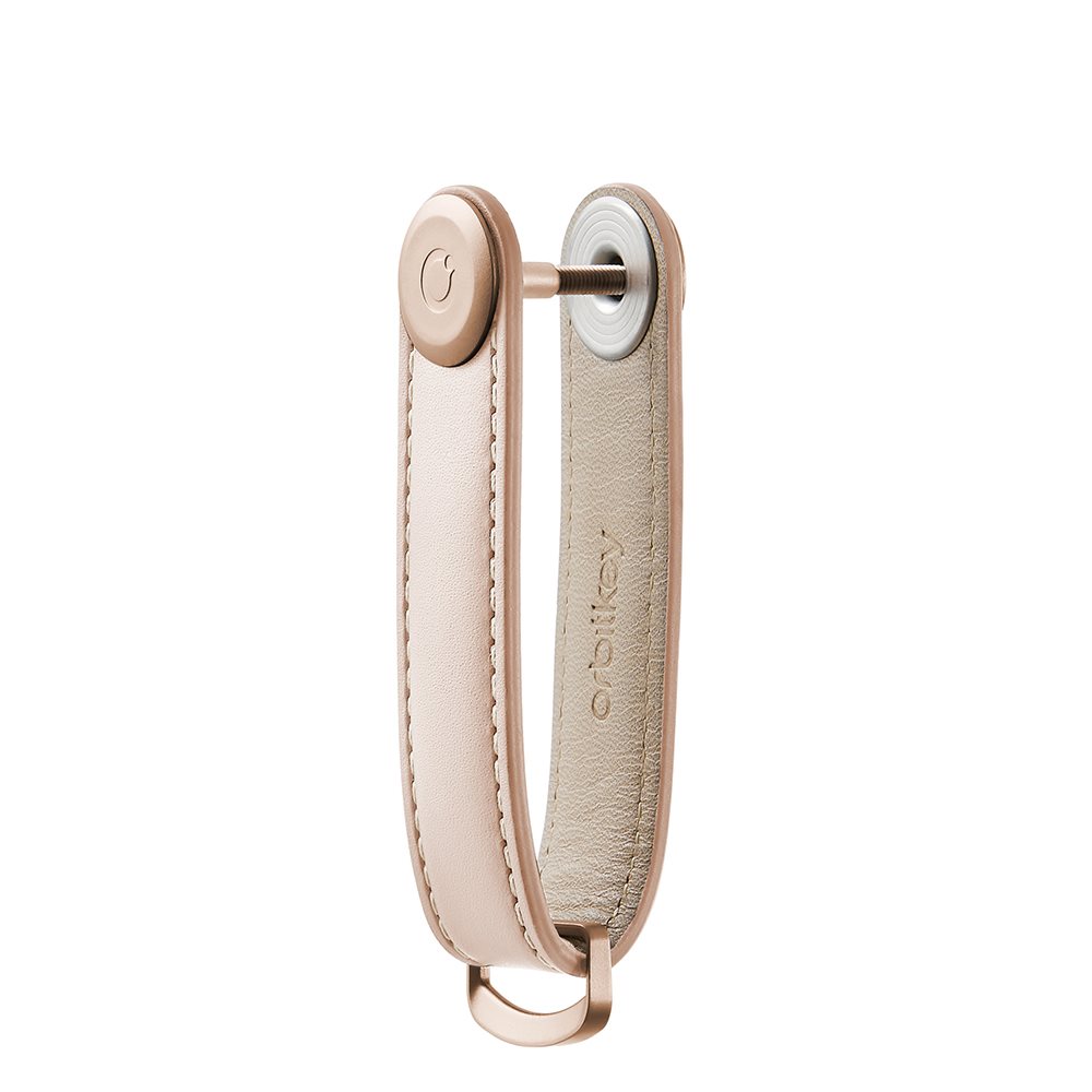 Orbitkey Premium Leather 2.0 Keyholder blush / blush