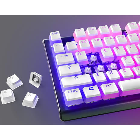 Steelseries PrismCaps nordic - hvid