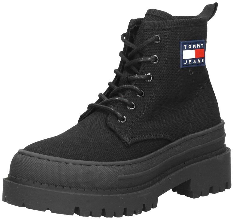 Tommy Hilfiger Tommy Jeans Foxing Boot zwart