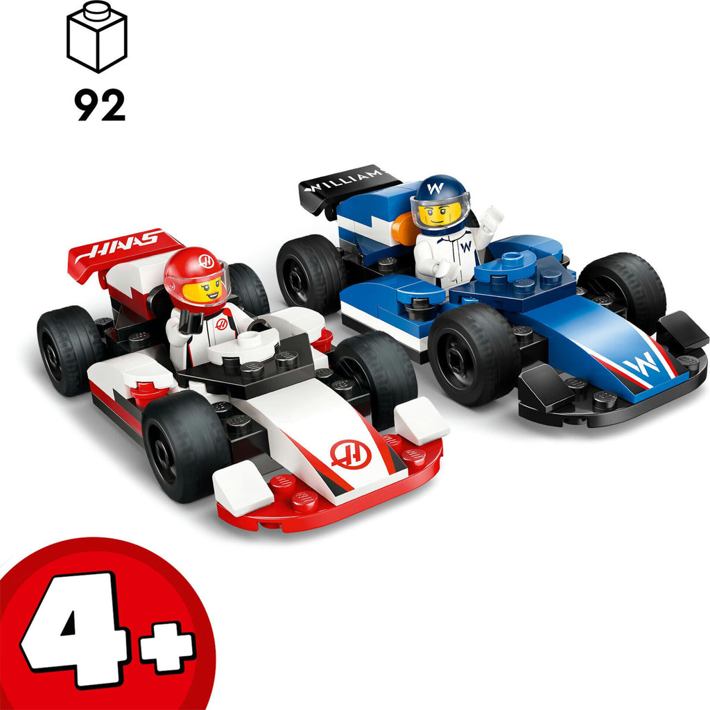 Carros Da Williams Racing E Haas F1 Lego