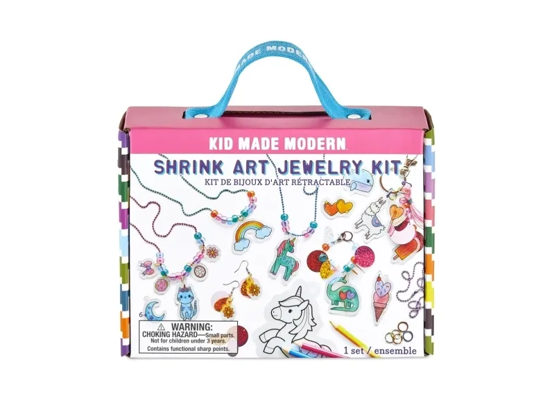 Kid Made Modern Shrink Art Jewelry Kit