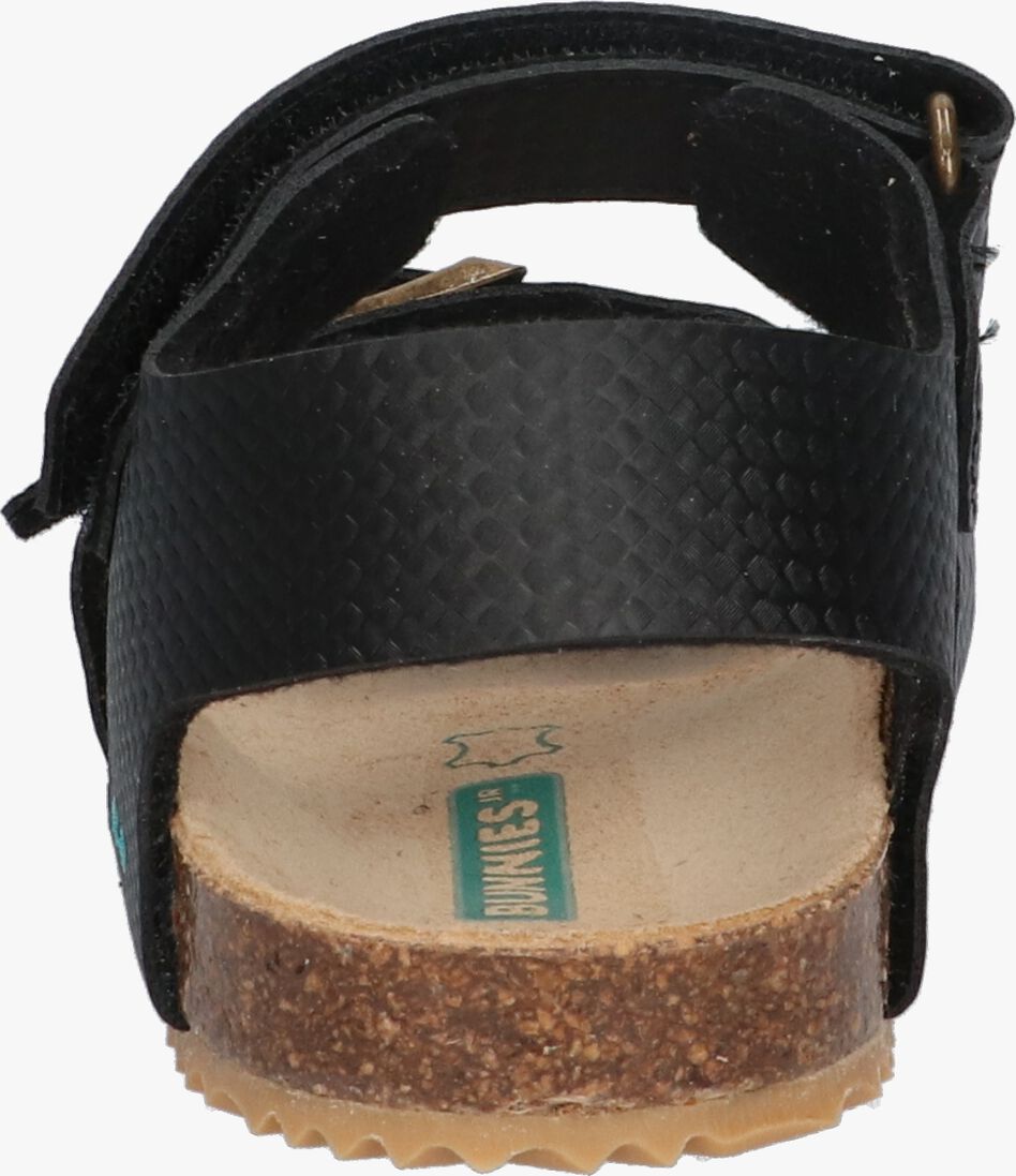 BUNNIESJR zwarte bunniesjr sandalen ben beach