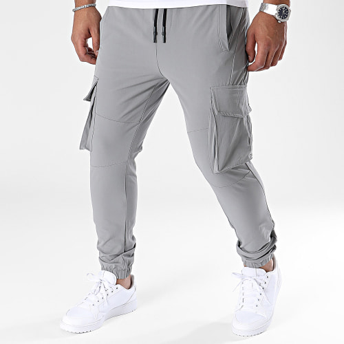 Pantalon Cargo Gris