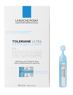 La Roche-Posay Toleriane Make-Up Remover Face and Eyes 0% Alcohol 30ST
