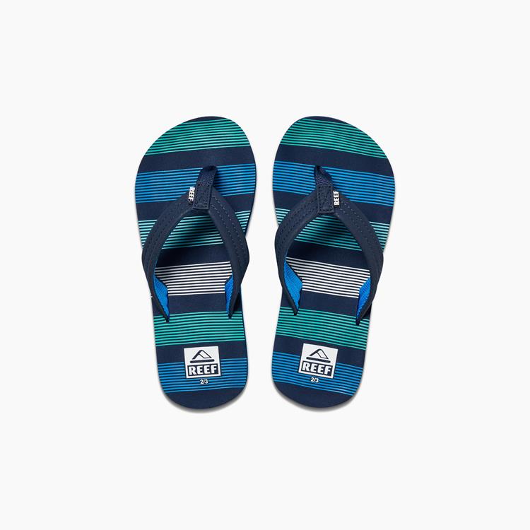 KIDS AHI DEEP SEA STRIPES DEEP-SEA-STRIPES