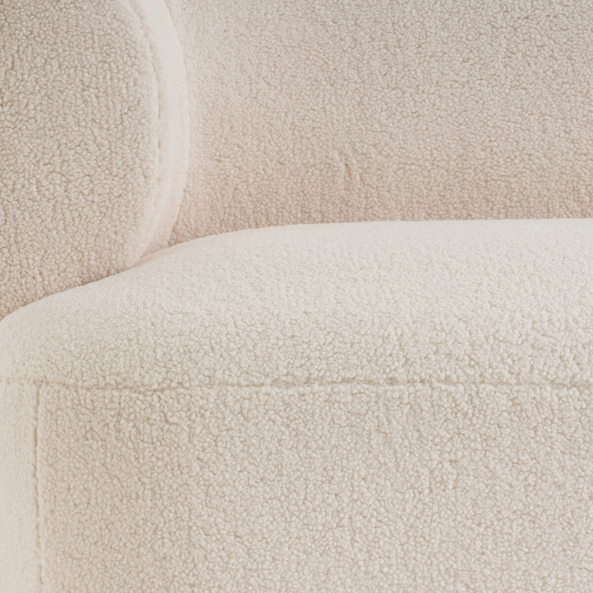 LA REDOUTE INTERIORS<br>Banco, 2-zit, em bouclette, Nidou