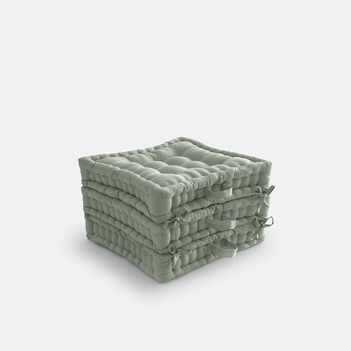 LA REDOUTE INTERIEURS<br>Colchão de chão modular feito de algodão reciclado, Scenario