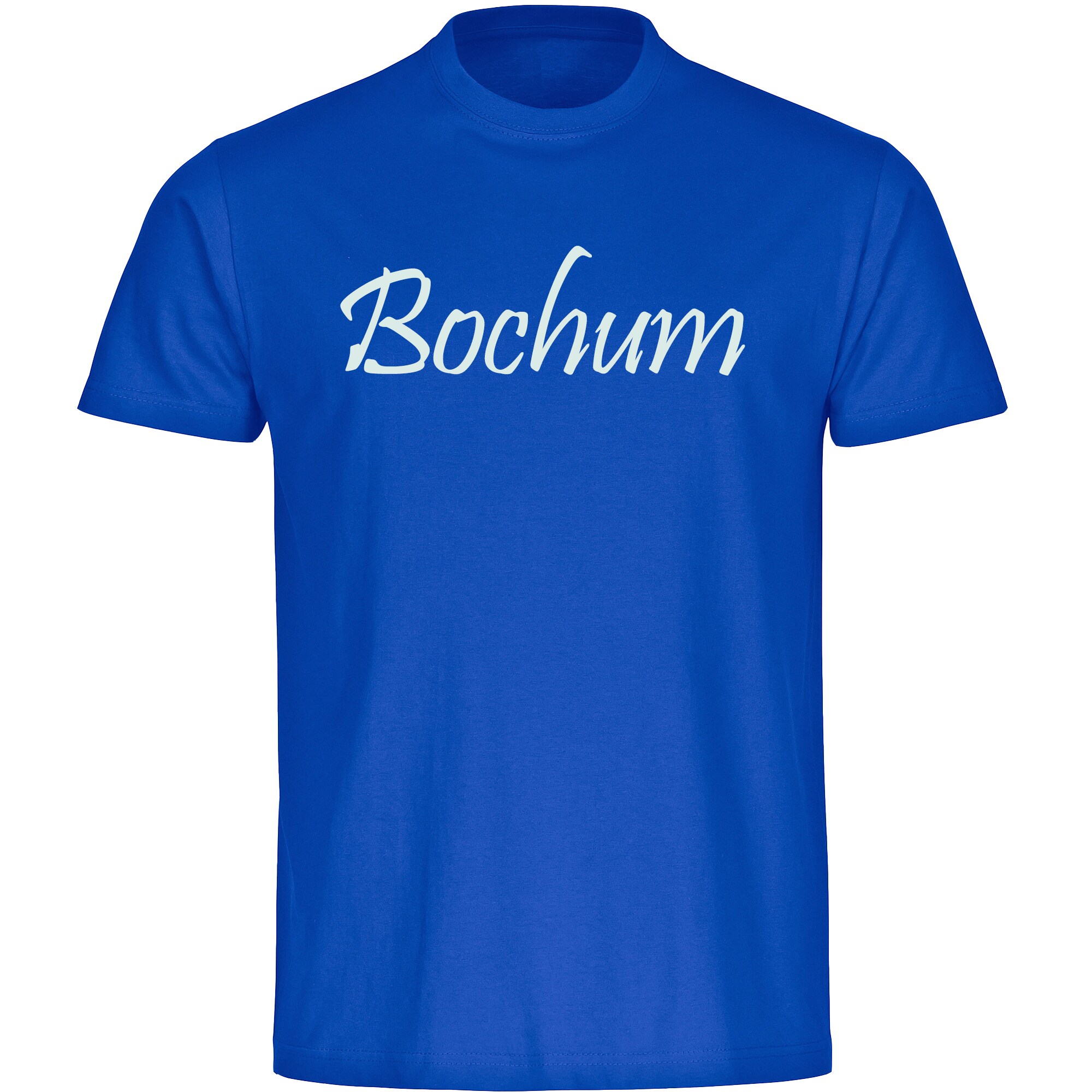 multifanshop® Kinder T-Shirt - Bochum - Schriftzug - Druck weiß