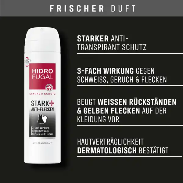 Stark + Anti-Flecken Anti-Transpirant Spray