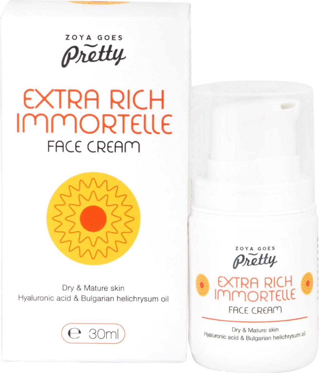 Zoya goes pretty  Extra Rich Immortelle Face Cream, 30 ml