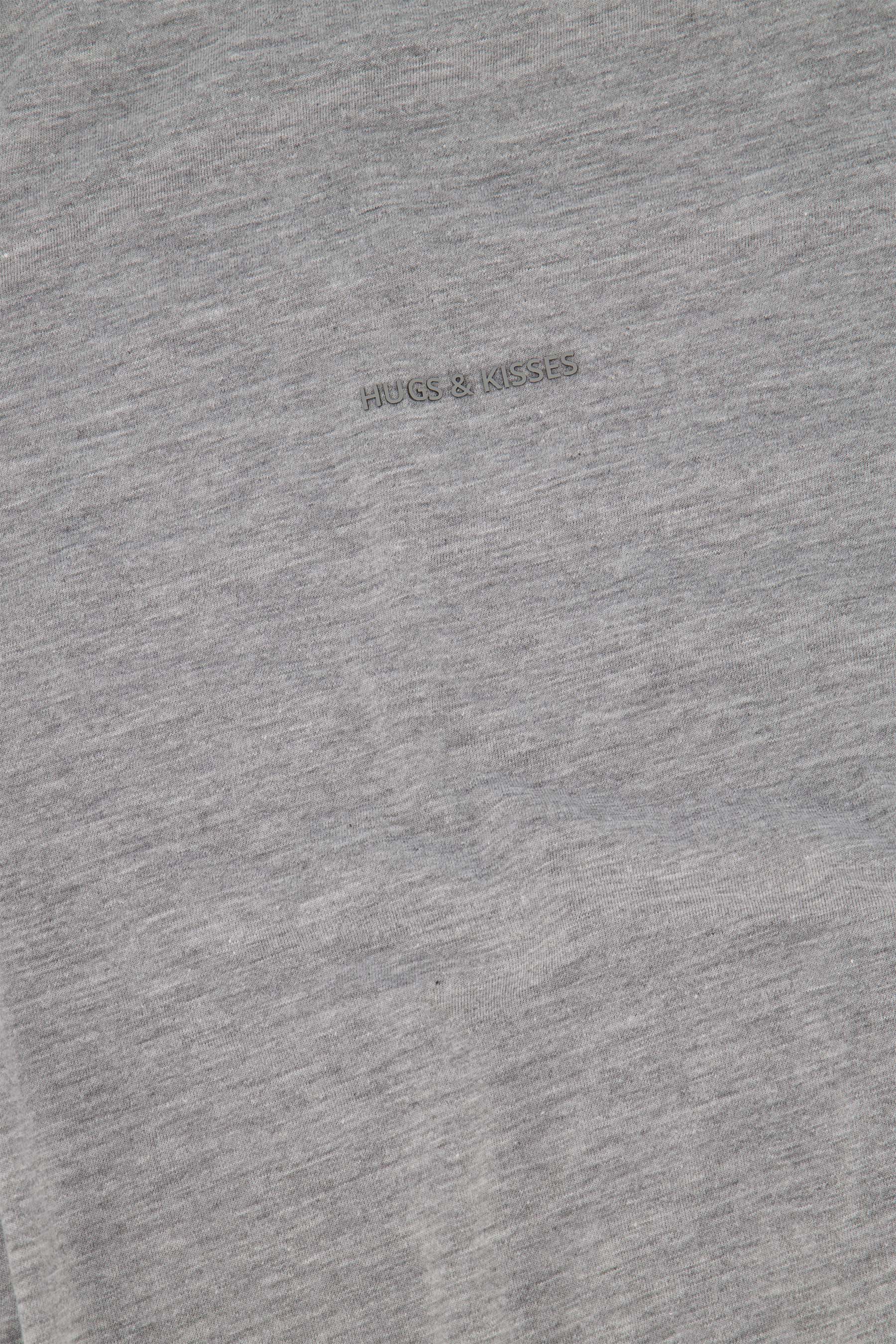 t-shirt met plooidetail