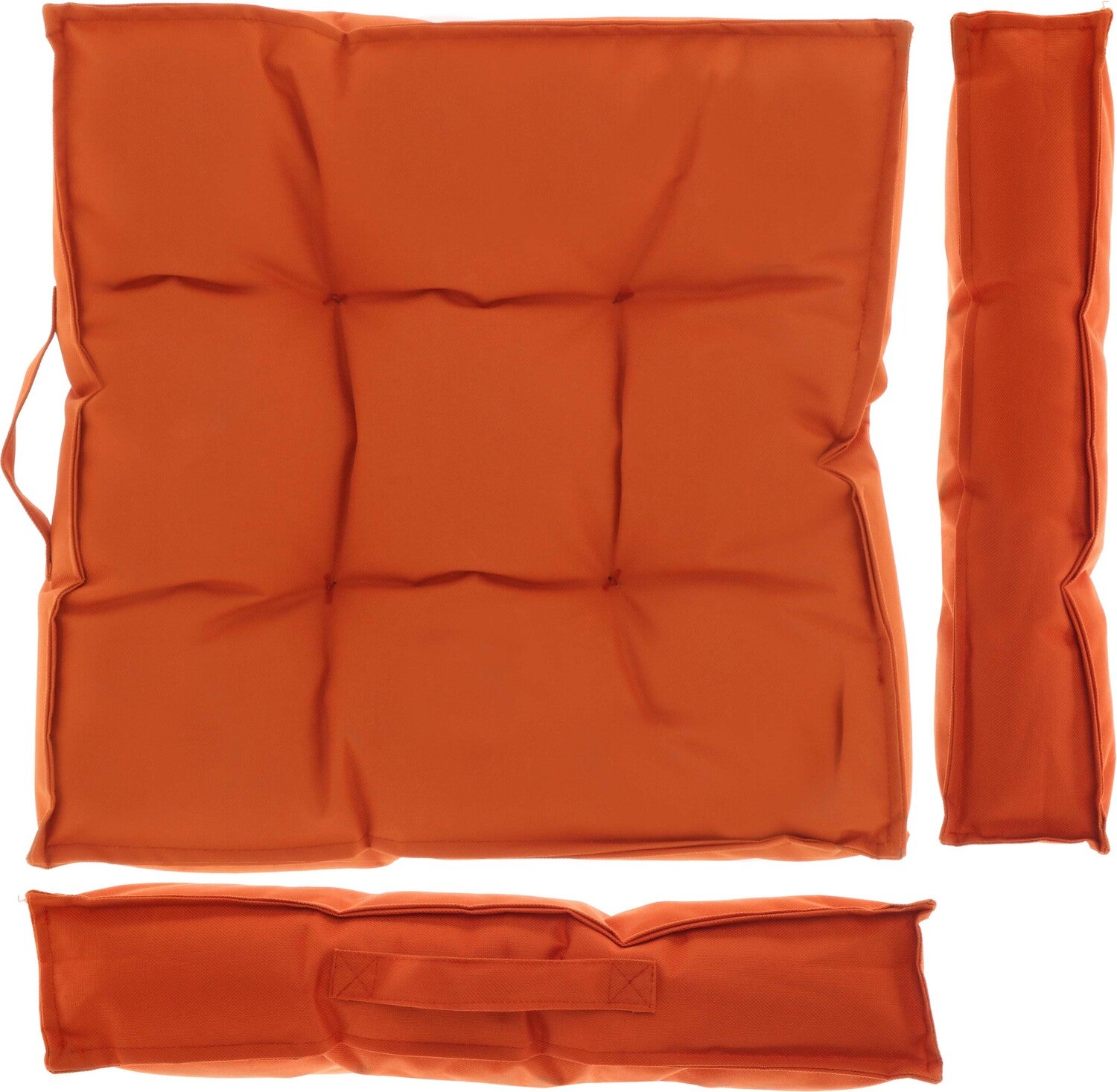 Unique Living zitkussen unique outdoor oranje 43 x 43 x 7 cm