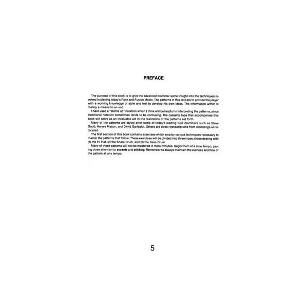 Alfred Music Publishing Advanced Funk Studies