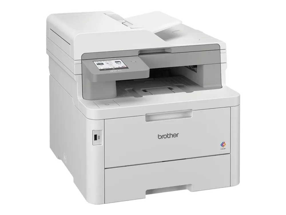 Brother MFC-L8390CDW - Multifunktionsprinter - farve - LED - A4/Legal (medie) - op til 30 spm (kopiering) - op til 30 spm (udskriver) - 280 ark - 33.6 Kbps - USB 2.0, Gigabit LAN, USB 2.0 vært, NFC, Wi-Fi(n)