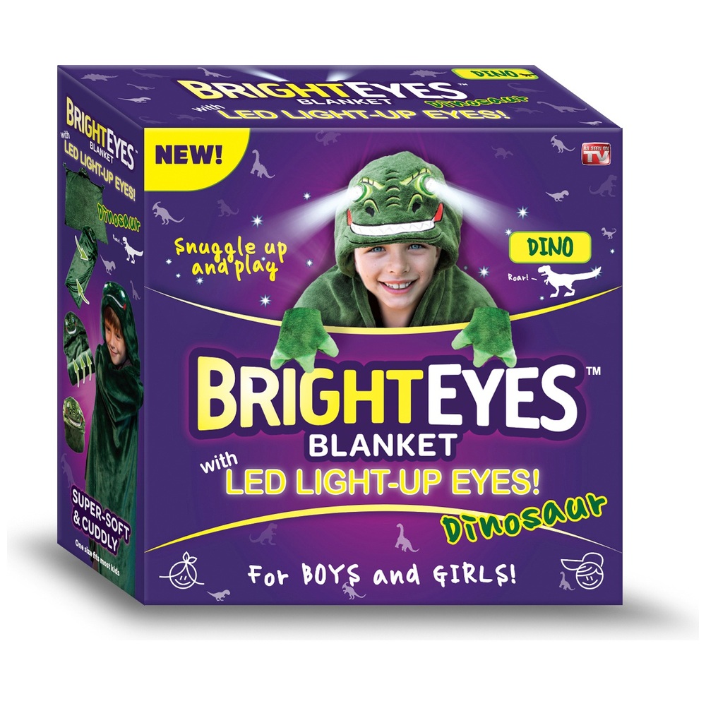 Leuchtdecke mit LED-Augen und Dinosaurier-Motiv