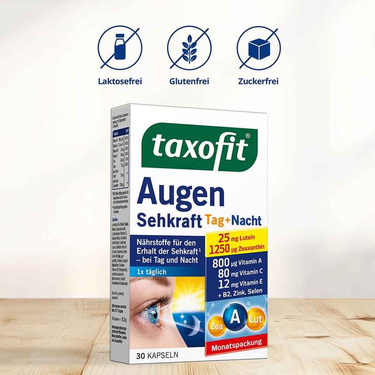 Taxofit Augen Sehkraft Kapseln, 30 St