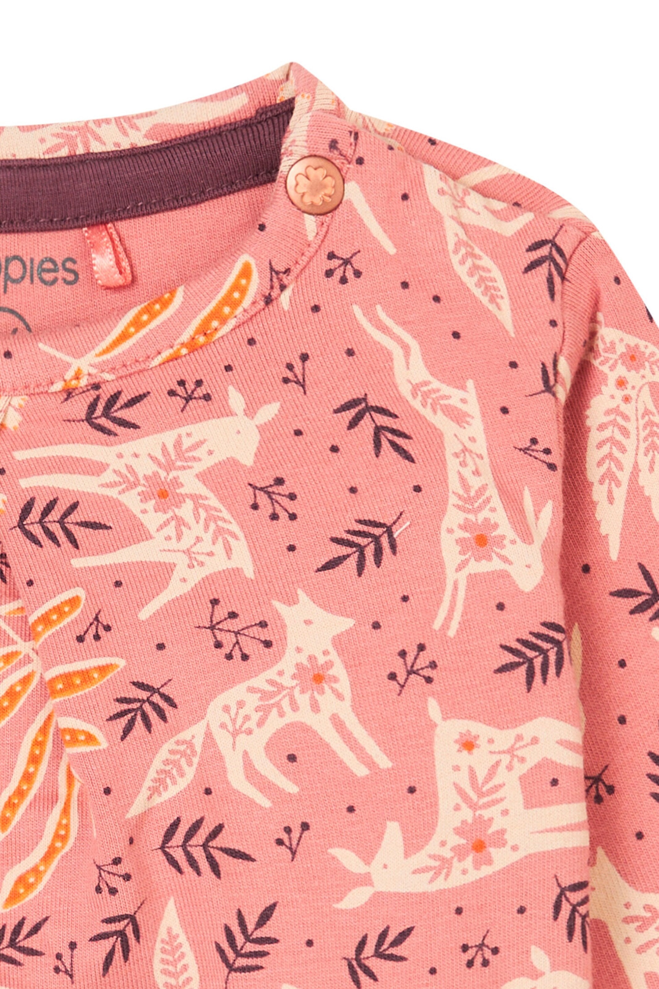 Noppies Baby Langarmshirt Fines Old Rose