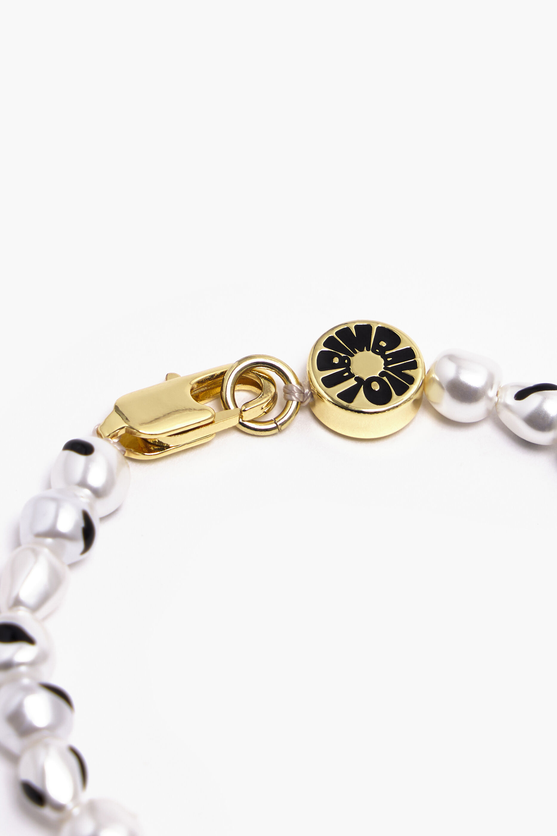 Pulseira de pérolas negras