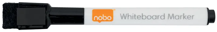 Whiteboardmarker Nobo Mini Fine sort - med magnet - (6 stk.)