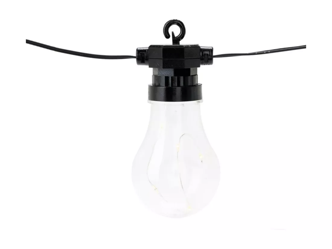 Guirlande LED Extérieure de 8 Ampoules Daku 6,5 m Blanc Chaud 2700K