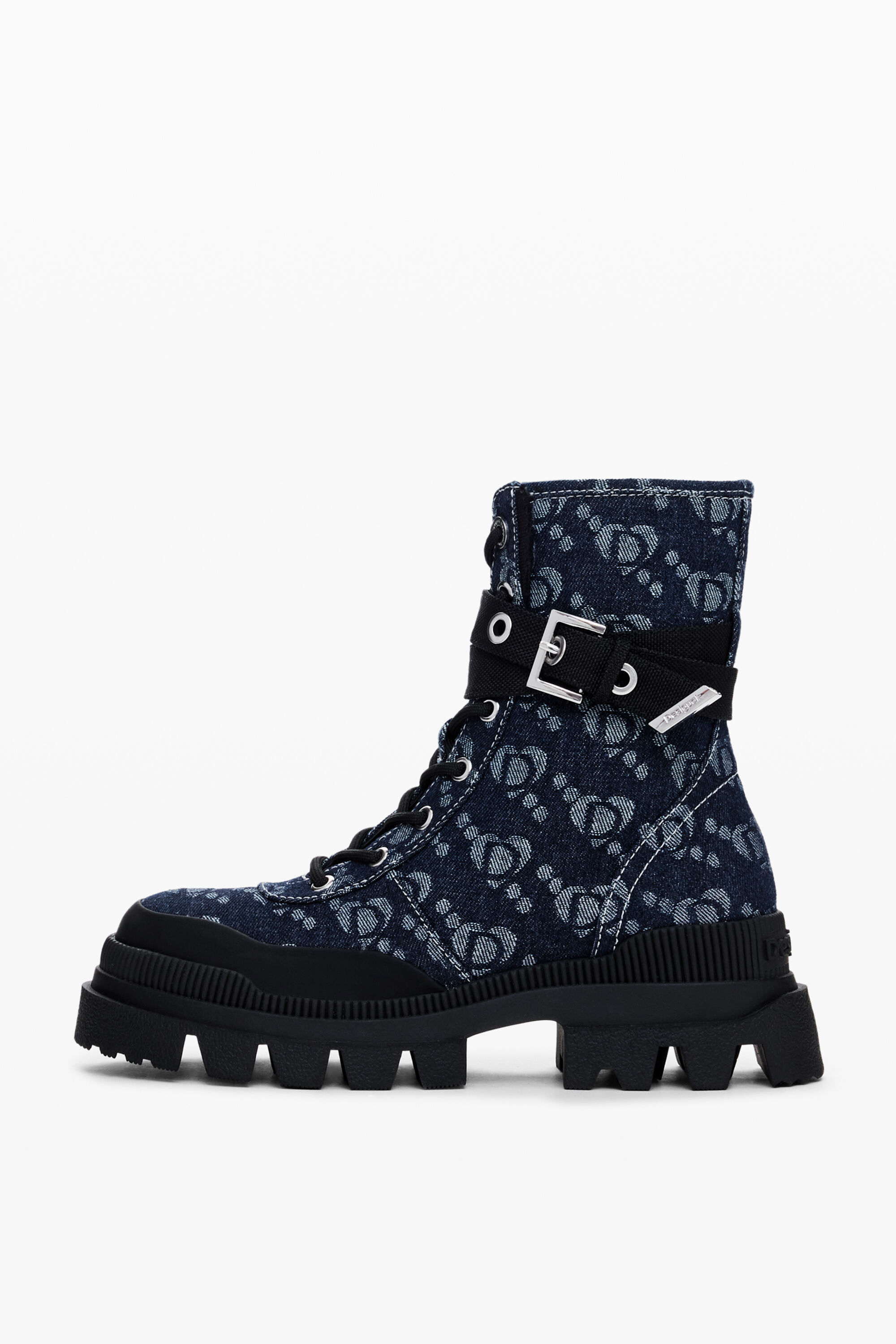 bota trucker de jeans