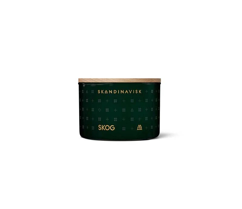 Skandinavisk  Skog duftlys, 90 g. - Forrest Green