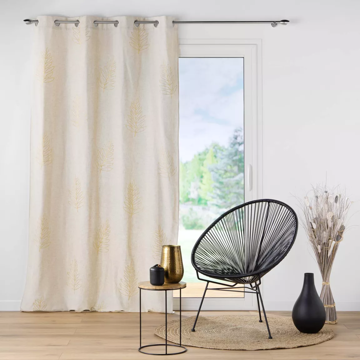 Rideau lin (140 x 240 cm) Venus Beige