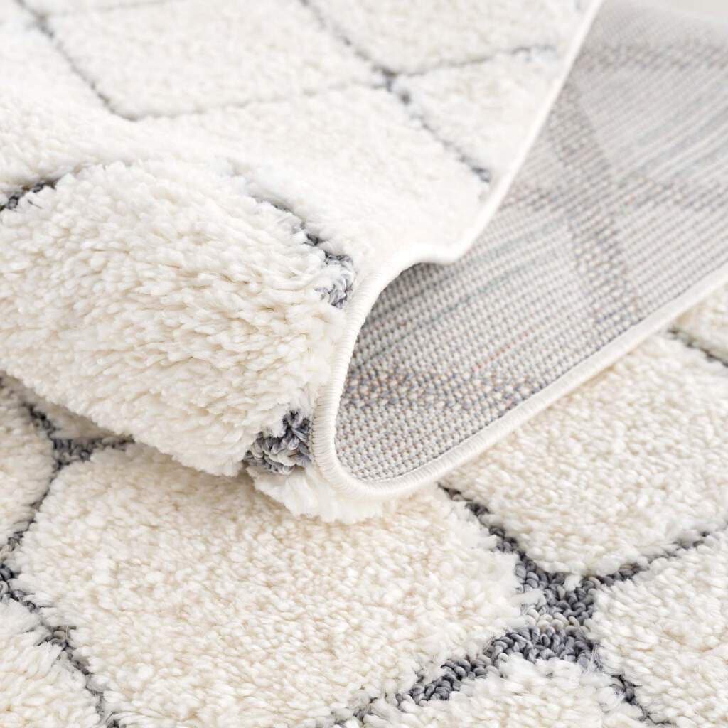 Carpet City Hochflor-Teppich »Focus 4499« rechteckig 20 mm Höhe Läufer, Boho, Hochtief-Muster/ 3D-Effekt, für Wohnzimmer, Schlafzimmer