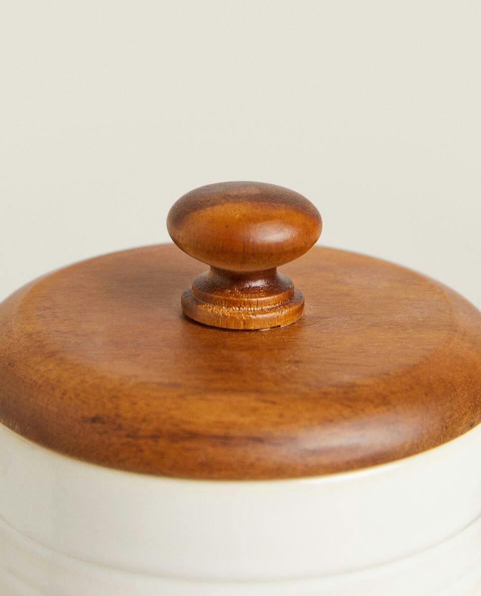 POTE DE ARMAZENAMENTO COM COLHER