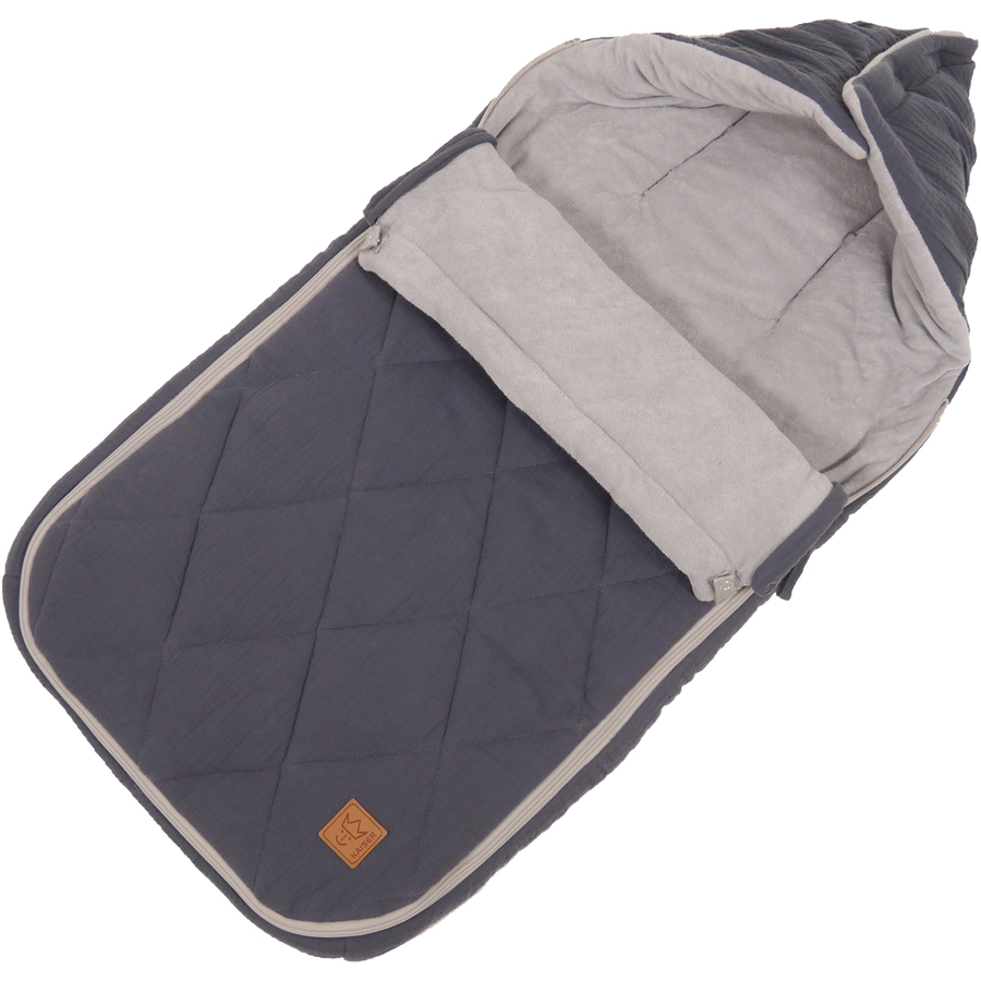 KAISER Sommer Fußsack anthracite