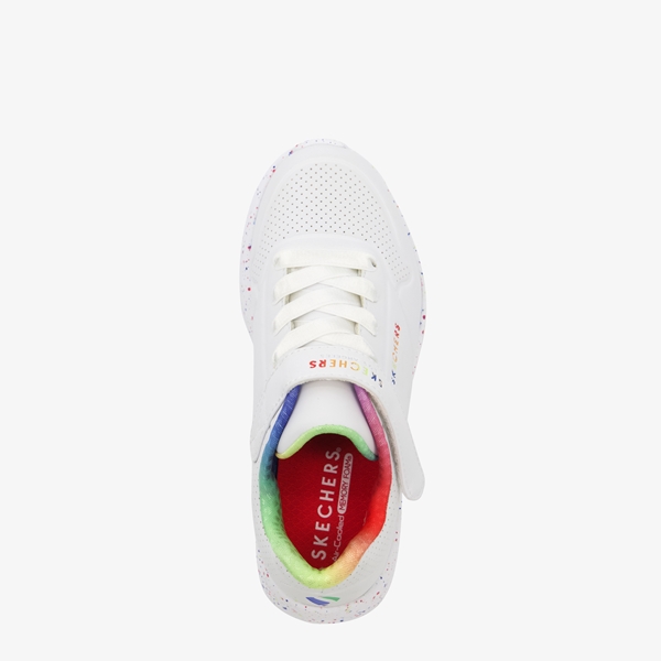 Skechers Uno Lite Rainbow Specks meisjes sneakers