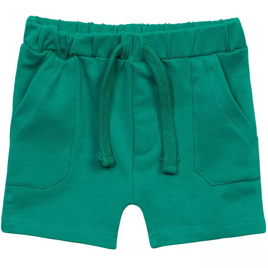 MINOTI Shorts und T-Shirt im Set WeißGrün