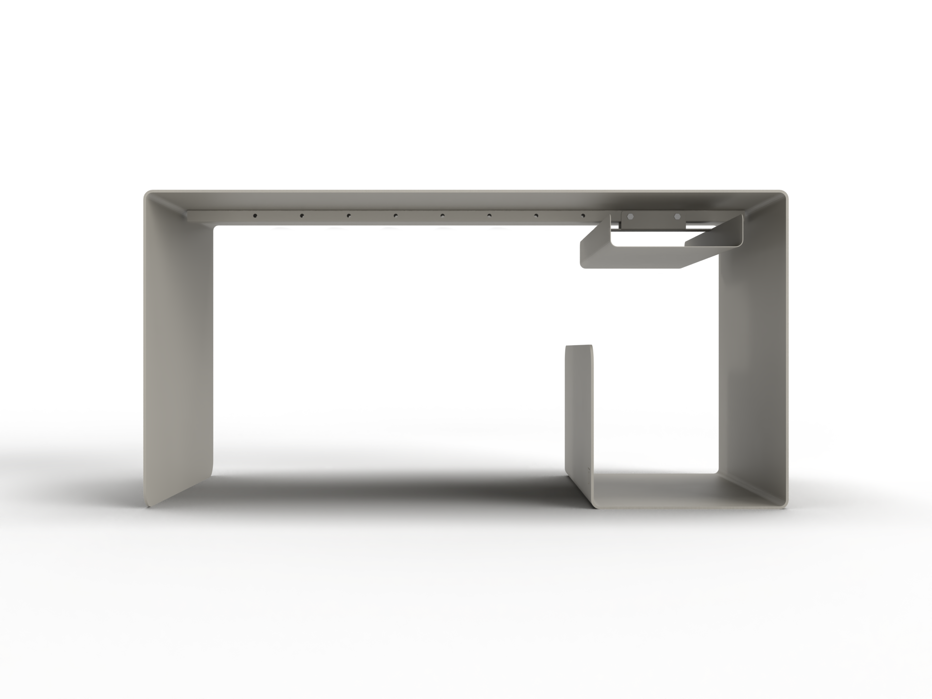 Steellish salontafel Glide & Plateau Licht Grijs