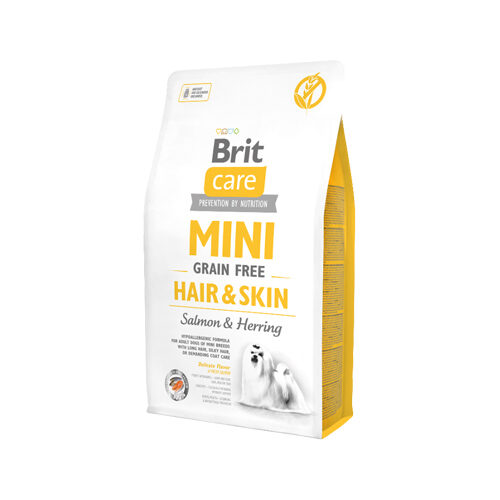 Brit Care Dog Mini - Hair & Skin