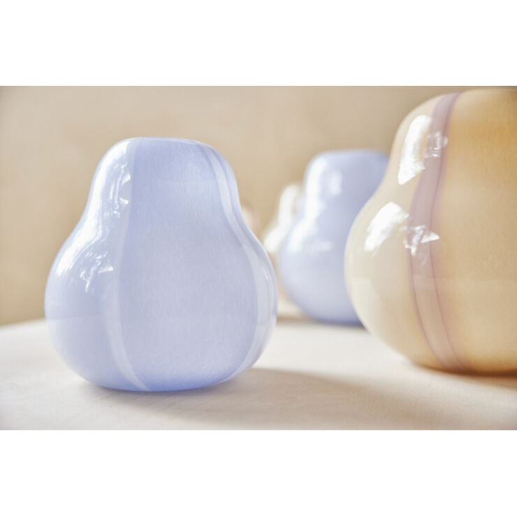 OYOY Living Design Kojo Vase - Small Lavender / white