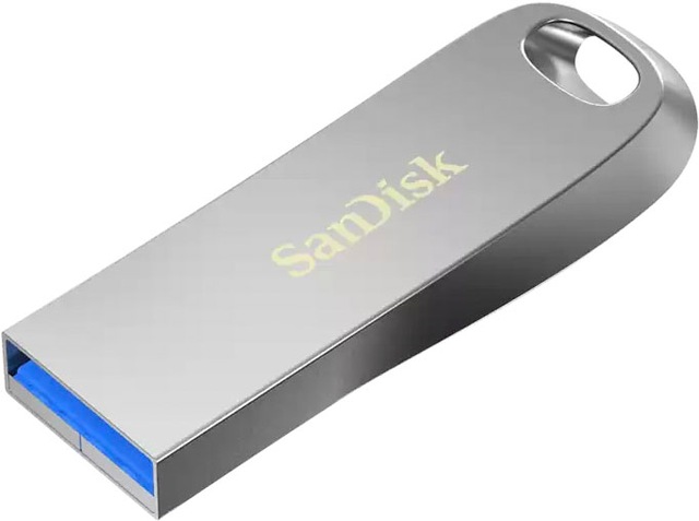 Sandisk USB-Stick »Ultra Luxe 64GB, USB 3.2, 150 MB/s« (64GB GB USB 3.2 Lesegeschwindigkeit 150 MB/s)